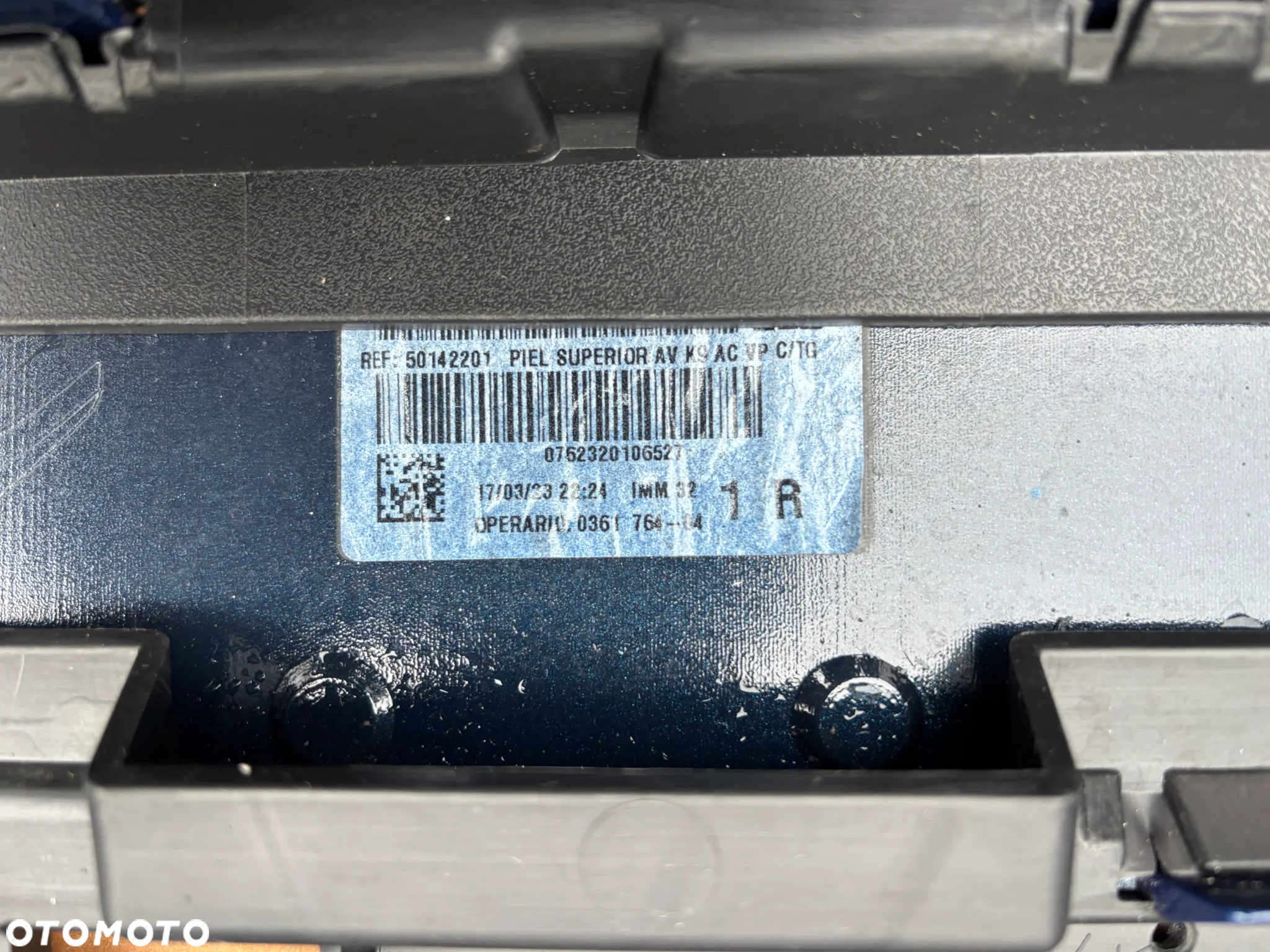 Oryginalny Zderzak Przedni Citroen Berlingo E IV 4 Pod PDC Grill Atrapa Dół Zderzaka Halogen Kratka Lewa Prawa 9816749477 Chrom Niebieski JG 2R - 14