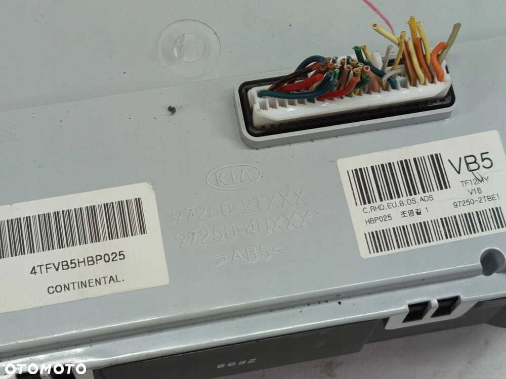 PANEL STEROWANIA NAWIEWU KLIMATYZACJI 97250-2TBE1 KIA OPTIMA III 10-15 - 4