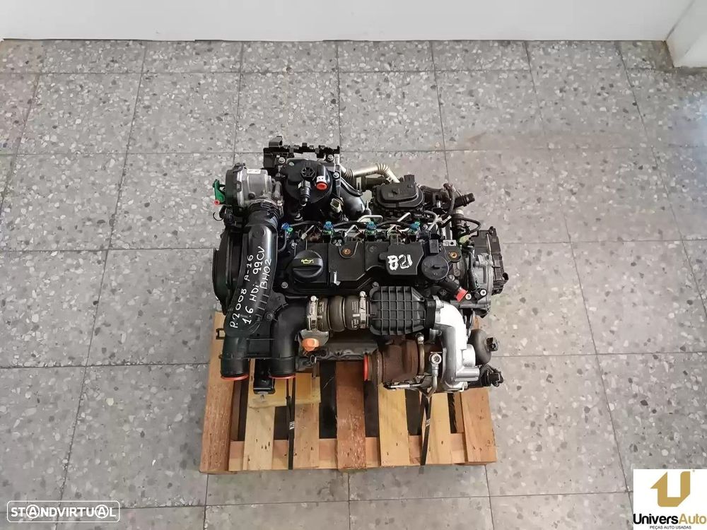 MOTOR COMPLETO PEUGEOT 2008 2016 -BH02 - 4