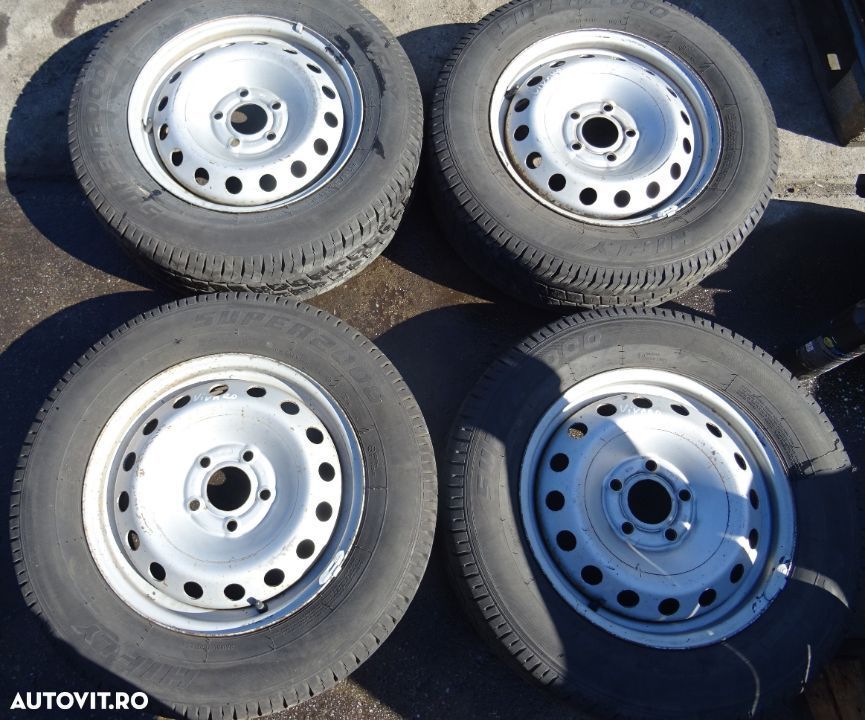 Jante tabla Opel Vivaro R16 cu cauciuc - 1
