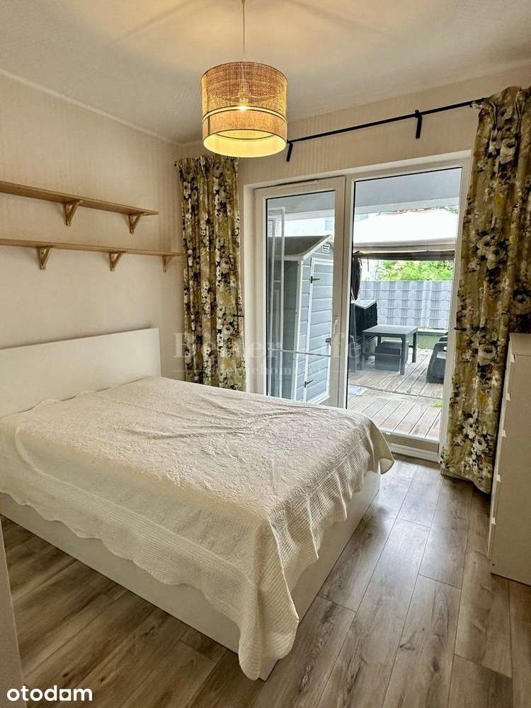 Dwupokojowe,przestronne mieszkanie z ogrodem-wolne