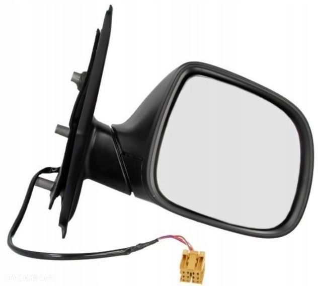 Lusterko Vw T6 Transporter/Multivan/Caravelle 15- Prawe Czarne Antena Elekt - 1