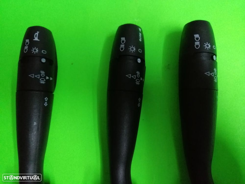 Manete Comutador luzes e piscas Peugeot 206 ,207 ,307 ,308 Partner Citroen C2 C3 C4 Berlingo - 1