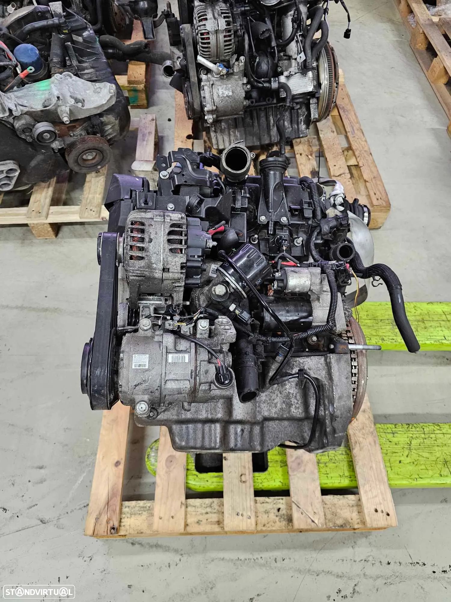 Motor Renault Megane 1.5 DCI 2014 de 110cv, ref K9K 636 - 1