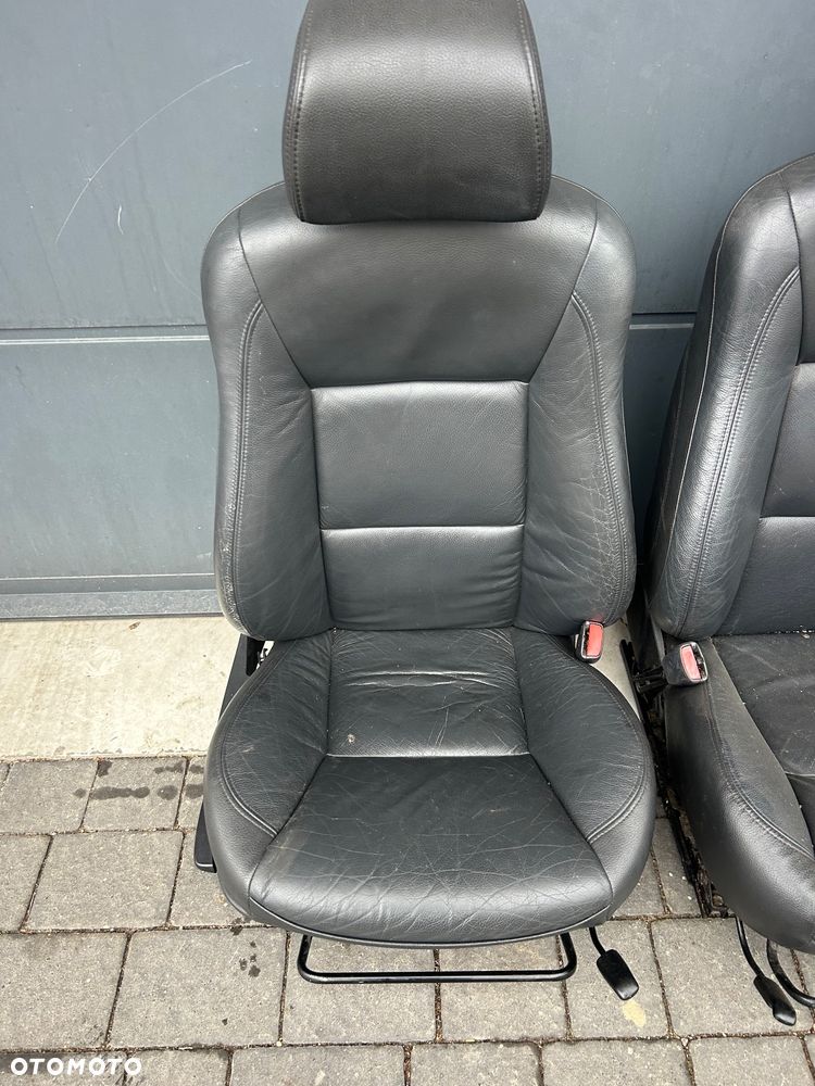 Saab 95 9-5 komplet foteli skórzanych sedan skóra - 11