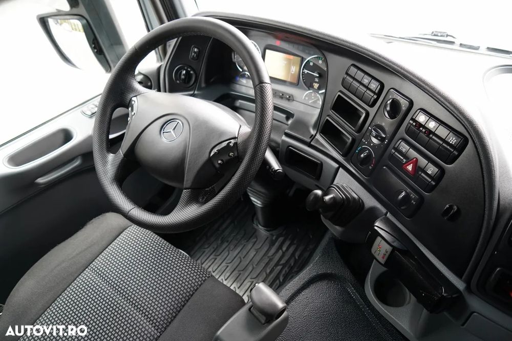 Mercedes-Benz ACTROS 2644 / 6X4 / BASCULATOR / 2X PLĂCI HIDRAULICE / + HIAB 166 ES-5 HDS / TELECOMANDĂ / ROTATOARE / EPS + AMBREIAJ / EURO 5 - 29