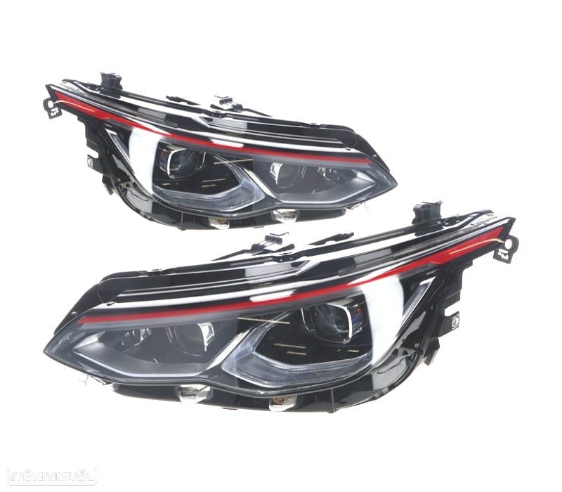 FARÓIS VOLKSWAGEN VW GOLF 8 20- FULL LED LOOK GTI - 1