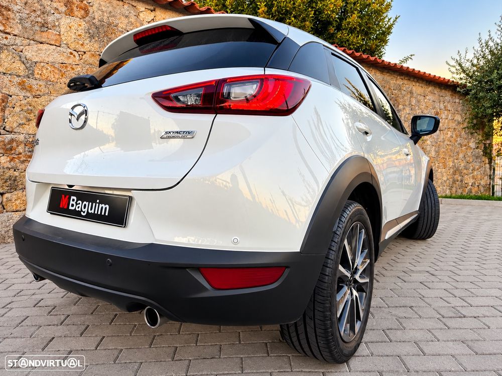 Mazda CX-3 1.5 Sky.Excellence HT Leather White Navi - 3