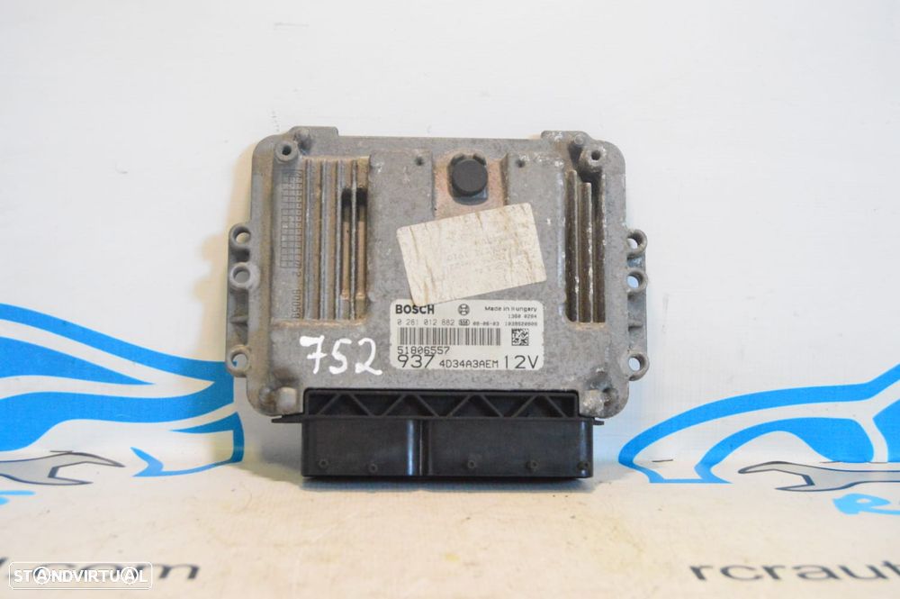 CENTRALINA ECU MOTOR BOSCH ALFA ROMEO 0281012882 51806557 1039S20808 4D34A3AEM ALFA ROMEO 147 937 1.9 JTDM 8V 120CV 937A3000 - 6