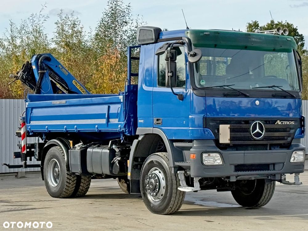 Mercedes-Benz ACTROS 1841 * PALFINGER PK 10501 + PILOT * 4x4 * STAN BDB - 4