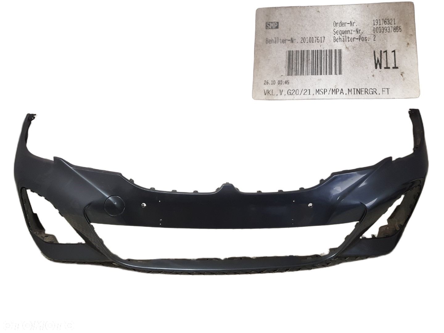 ŁADNY NIEUSZKODZONY ZDERZAK PRZEDNI BMW 3 G20 G21 18-23 M-PAKIET PRZÓD 6XPDC 8069346 - 1