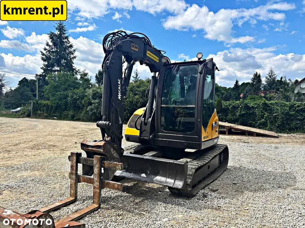 Mecalac 8 MCR MINI-KOPARKA 2012R. | MECALAC 6 MCR, JCB 8065 8080 8085 85 Z VOLVO ECR 88, CAT 308, 307 , BOBCAT 80 KOMATSU PC 88 - 19