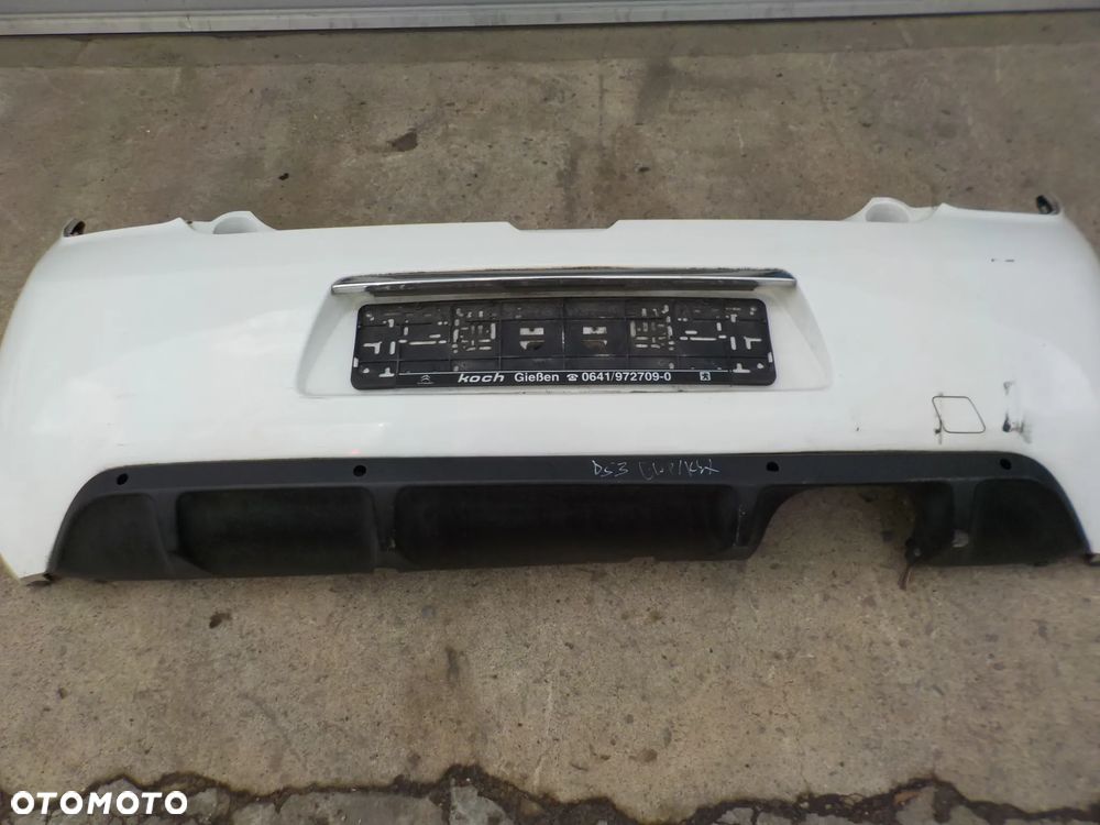 CITROEN DS3 ZDERZAK TYŁ POD PDC  EWP/KGA - 6