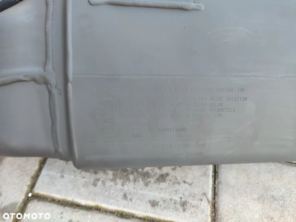 Tłumik, wydech, osłona wydechu, tłumika Kawasaki Ninja H2 - 14