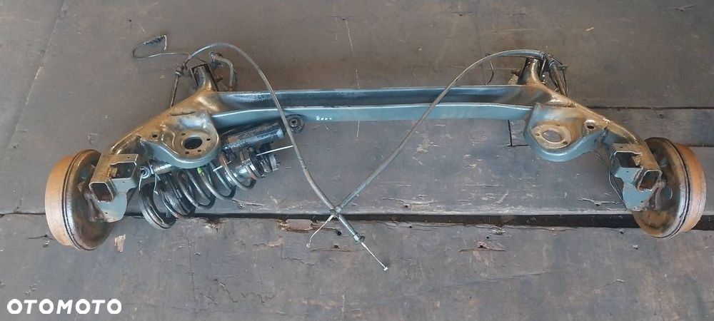 BELKA OŚ ZAWIESZENIA TYŁ BĘBNY Z ABS AMORTYZATORY SPRĘŻYNY FIAT IDEA - 6