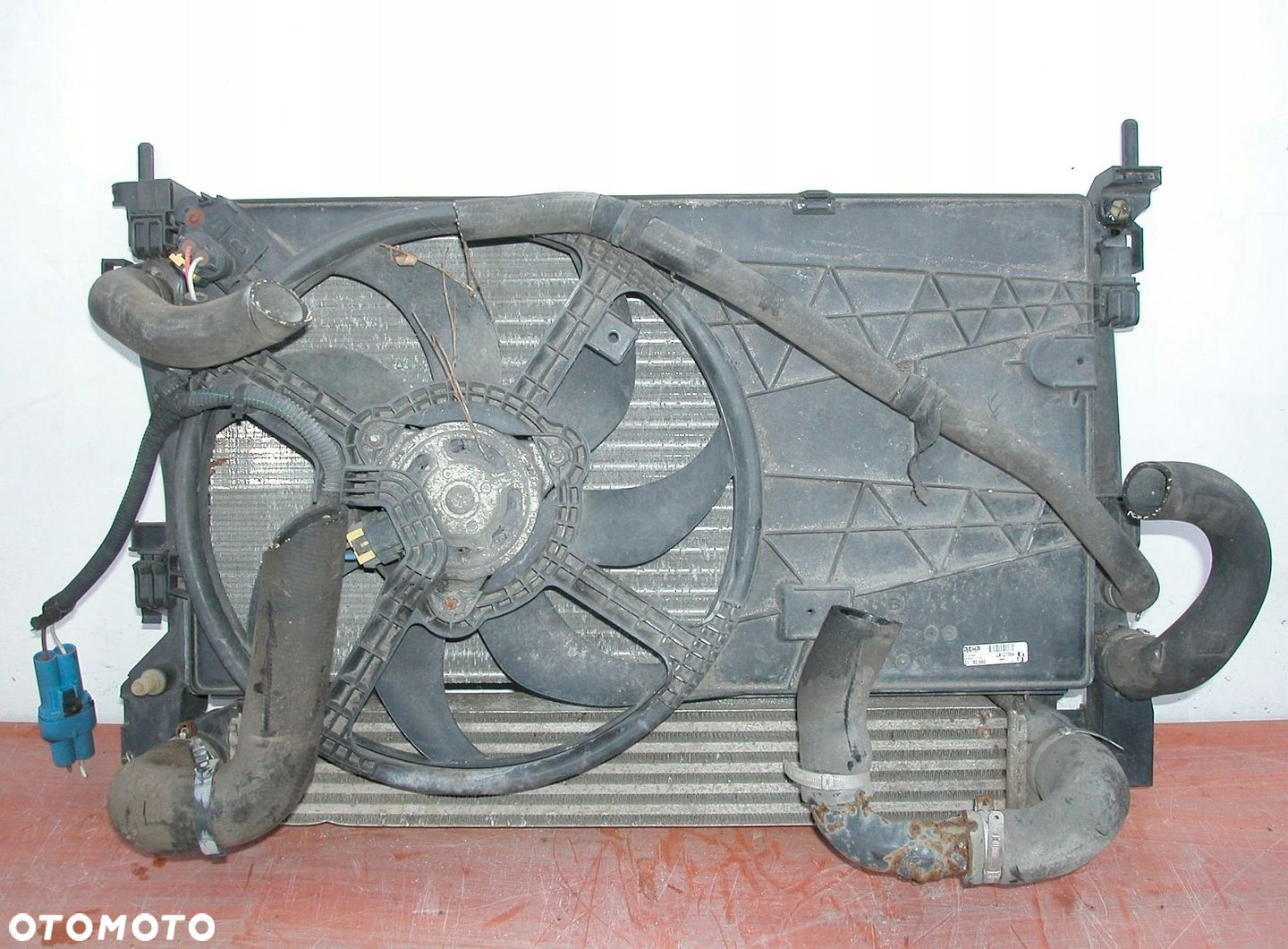 NEMO 1.3 HDI CHŁODNICA INTERCOOLER WENTYLATOR - 2