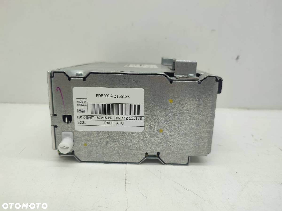 RADIO ODTWARZACZ CD WYŚWIETLACZ FORD FIESTA MK7 8A6T18C815BR 5A6T18B955BL - 3