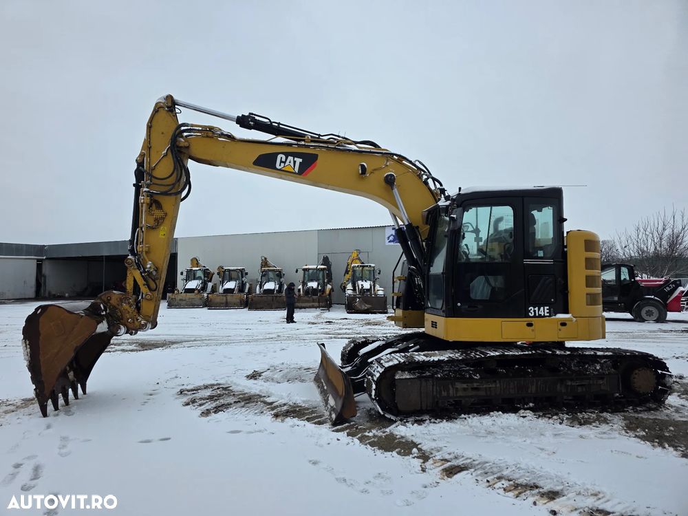 Caterpillar 314 E LCR excavator compact cu lama - 1