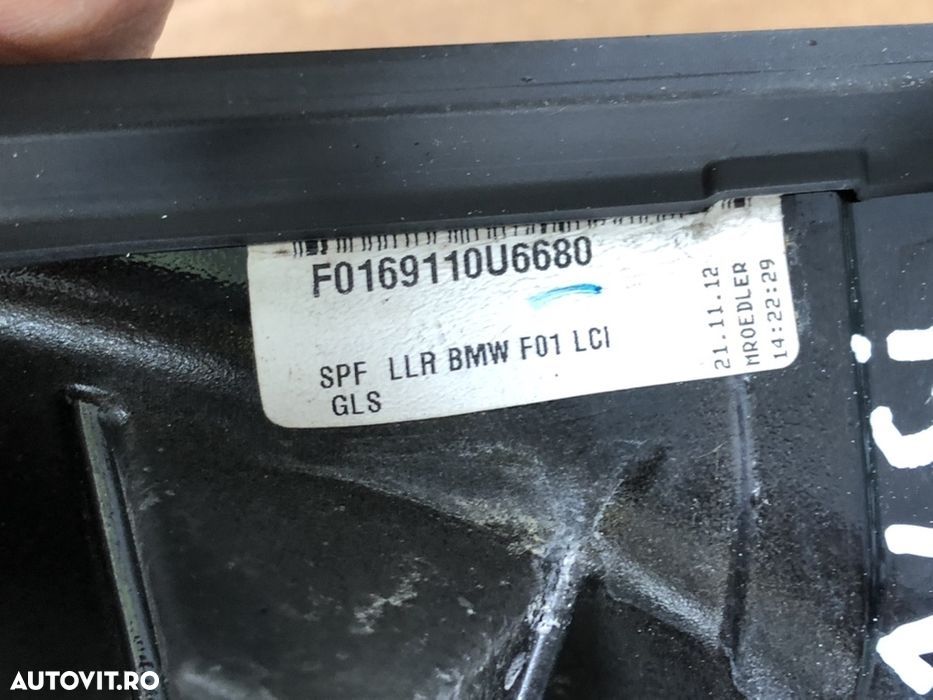 Oglinda dreapta bmw seria 7 LCI F01 F02 heliomată rabatabilă electric - 7