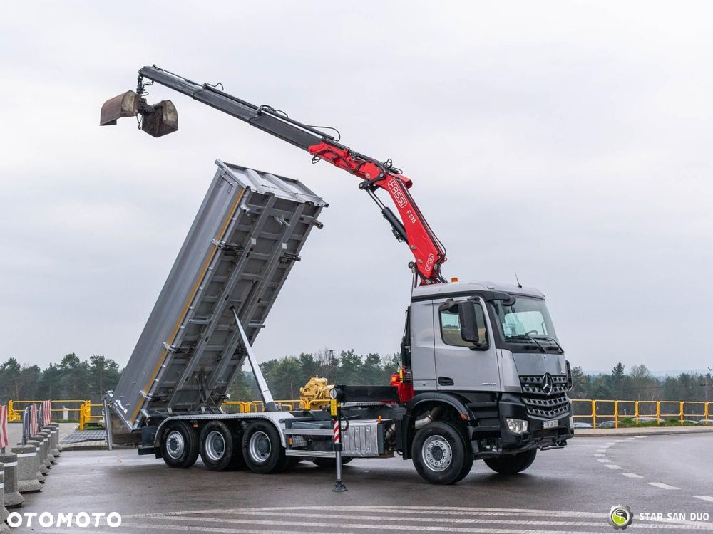 Mercedes-Benz AROCS 3643 8x4 Fassi F235A.2.23 E-dynamic Żuraw Wywrotka - 8