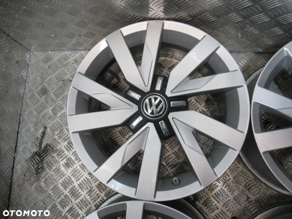 Felgi Vw Passat B7 B8 B9 Golf Caddy T-Roc Tiguan 6,5Jx16 et41 5x112 CZUJNIKI - 5