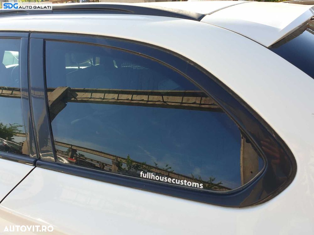 Geam Sticla Fix de pe Aripa Caroserie Stanga Spate BMW Seria 5 F11 2009 - 2017 [C5271] - 1