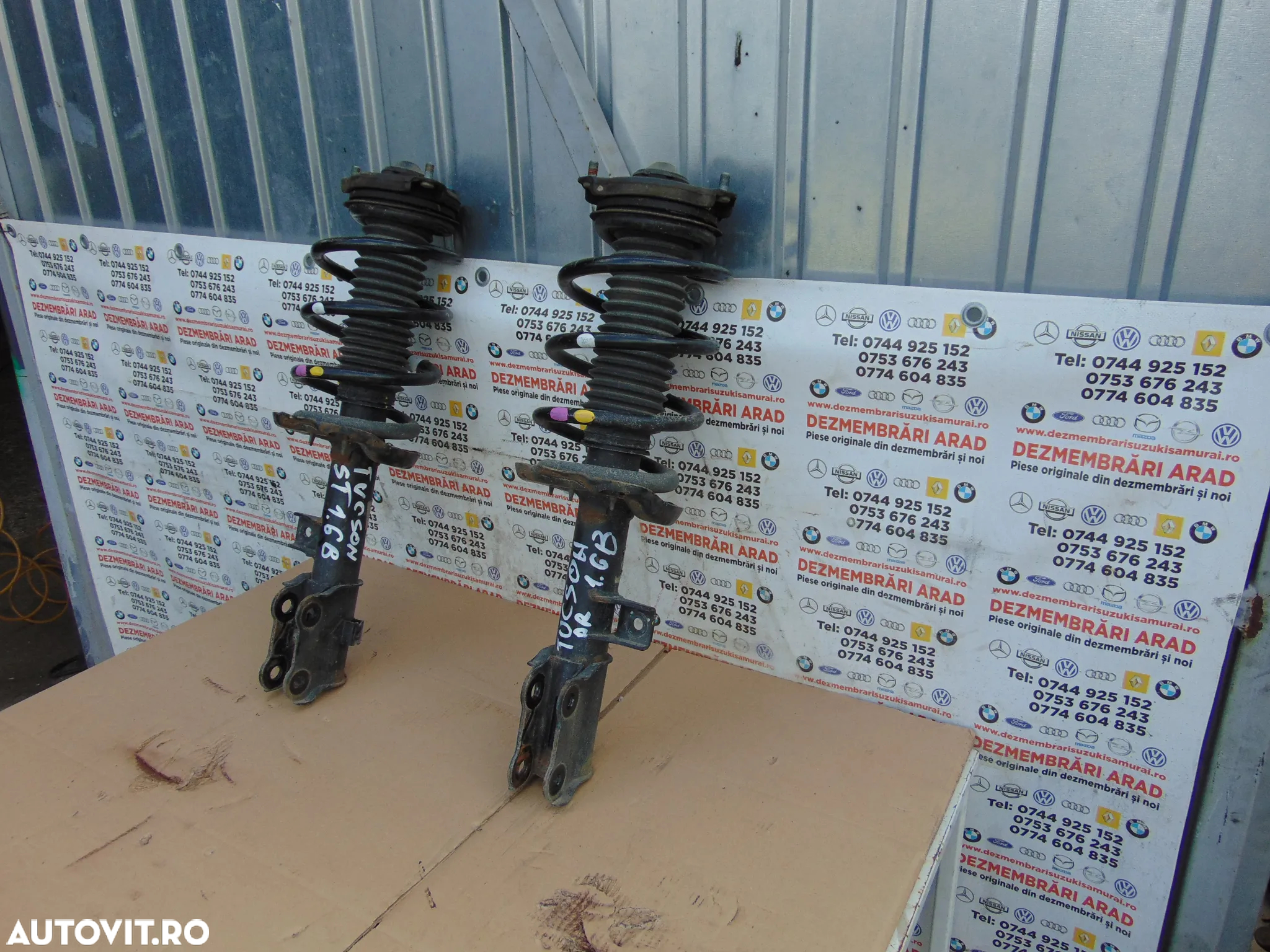 Telescoape fata Hyundai Tucson 2014-2020 arcuri telescop arc fata Kia Sportage tucson 3 cod 54650d7000 - 7