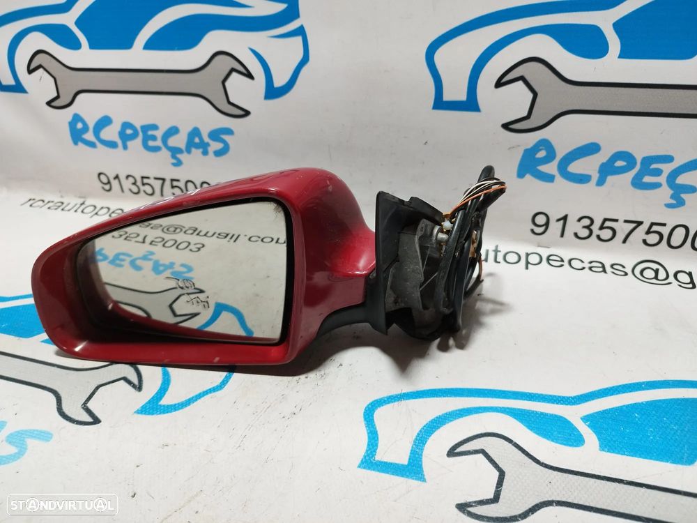 ESPELHO RETROVISOR ESQUERDO AUDI A4 B6 8E1858532A 8E1858532 ELETRICO AQUECIDO ESPELHOS RETROVISORES - 6