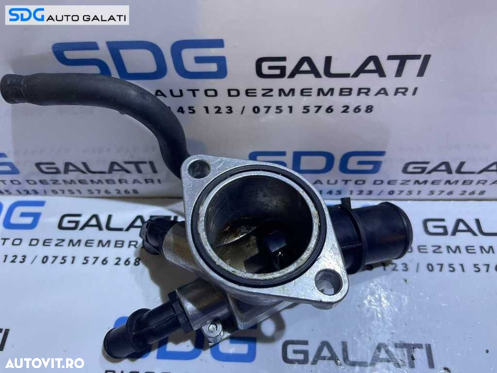 Corp Carcasa Termostat Senzor Apa Opel Vectra C 1.9 CDTI 2004 - 2008 Cod D2X014TT - 4