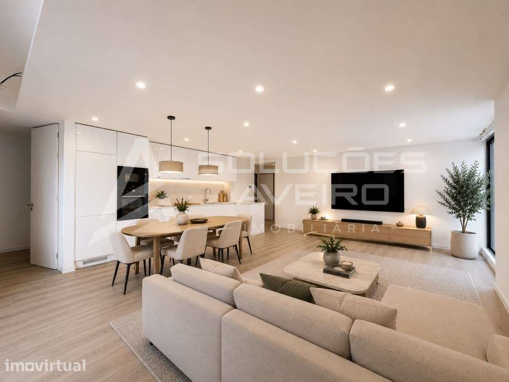 Apartamento T3 Novo - com Vista para Ria de Aveiro! - Grande imagem: 2/13
