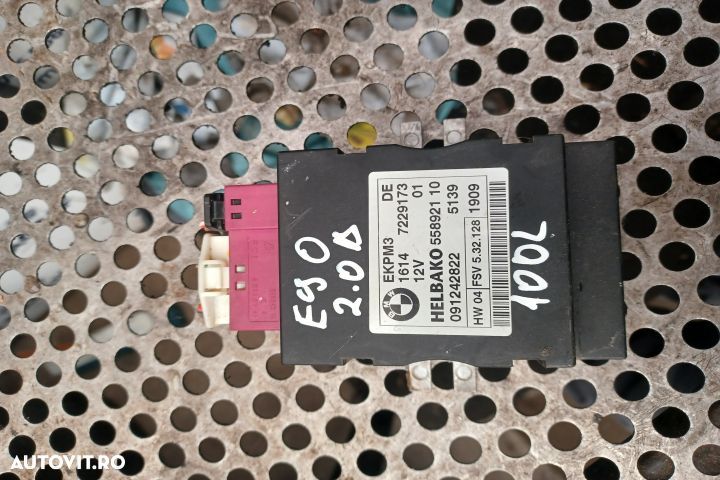 Alarma auto 7229173 BMW Seria 3 E90 [2004 - 2010] Sedan 318d MT (143 - 1