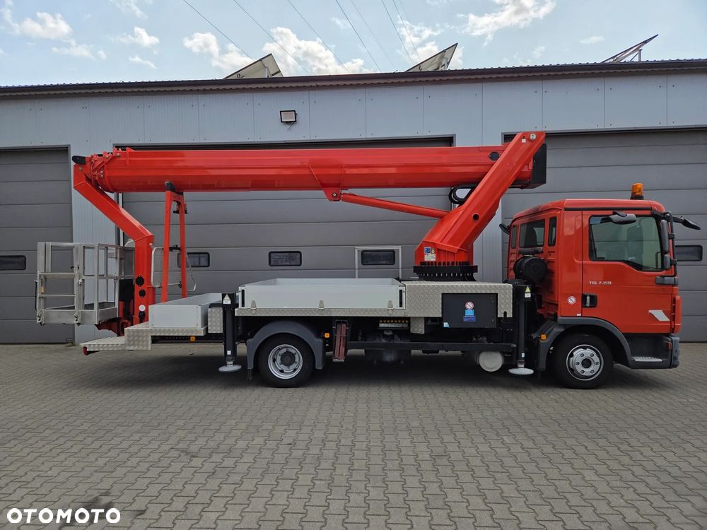 MAN TGL 7.150 - 33 m RUTHMANN T 330 Podnośnik koszowy montażowy ZWYŻKA WUMAG Palfinger jak WT 300 GSR Multitel Bronto Skylift Teupen Omme JLG Genie UDT - 7