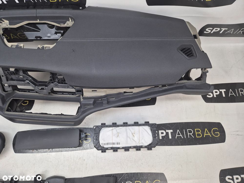 BMW 3 SERIA 3 G20 G21 SERIA 4 G22 G23 G26 LIFT DESKA ROZDZIELCZA KONSOLA KOKPIT PULPIT PODUSZKI AIRBAG AIR BAG PASY KIT SET - 4