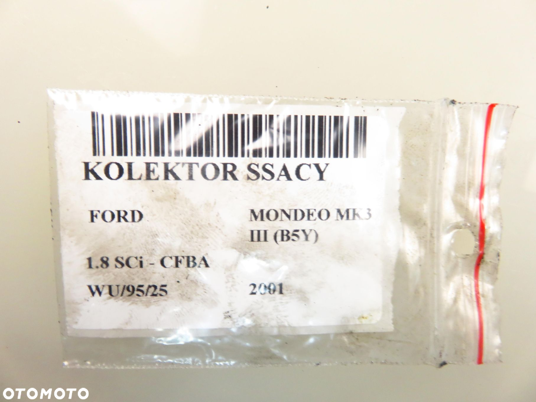 KOLEKTOR SSĄCY FORD MONDEO MK3 III (B5Y) 1.8 SCi - CFBA 1S7G9424DC - 13