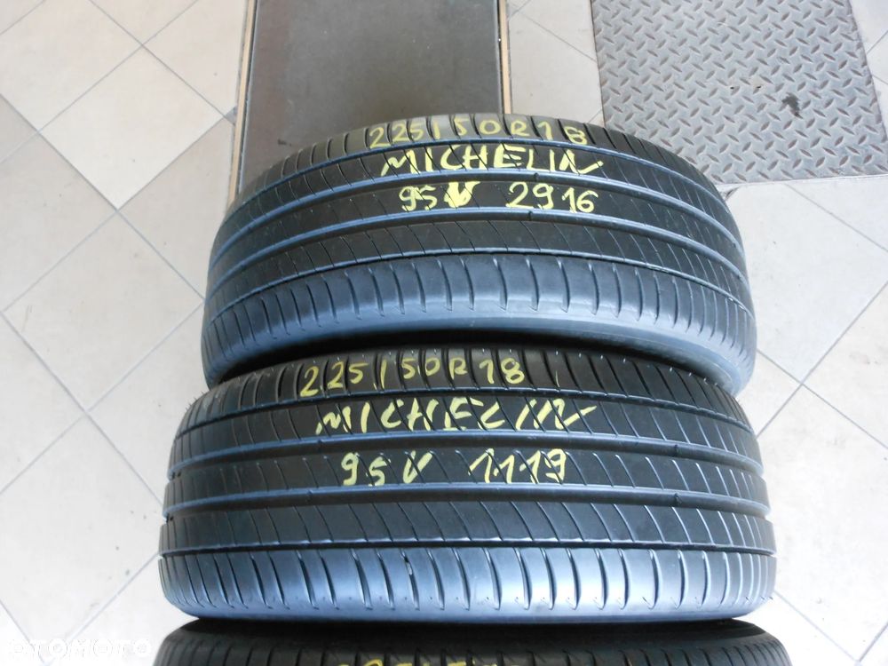 Opony 225/50r18 michelin primacy 3 6mm lato komplet - 3