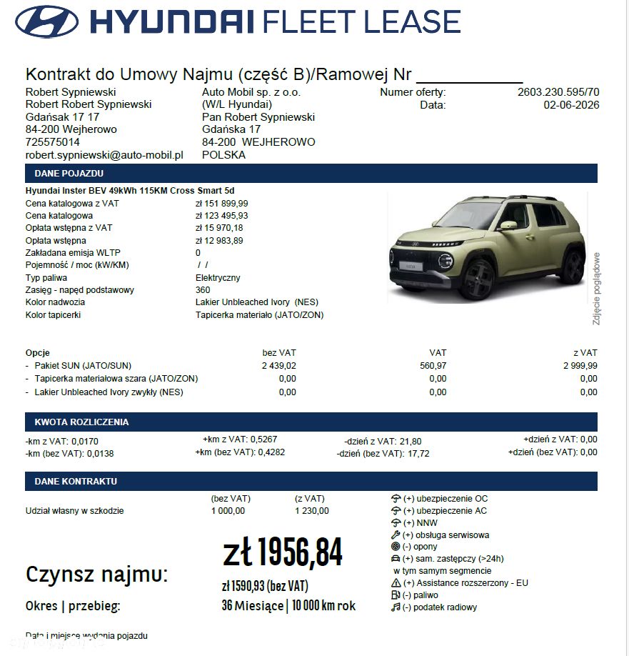 Hyundai Inster 49kWh Cross - 28