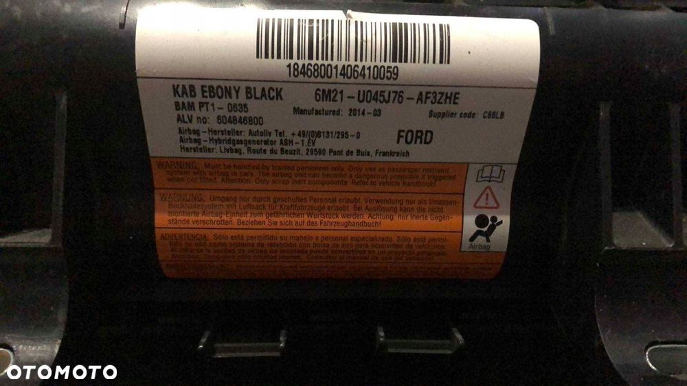 poduszka kolanowa ford s-max mk1 - 3