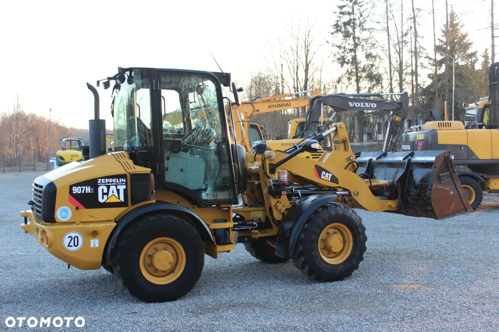 Caterpillar 907H2 Łyżka Widły Centralne Smarowanie Sprowadzona - 5