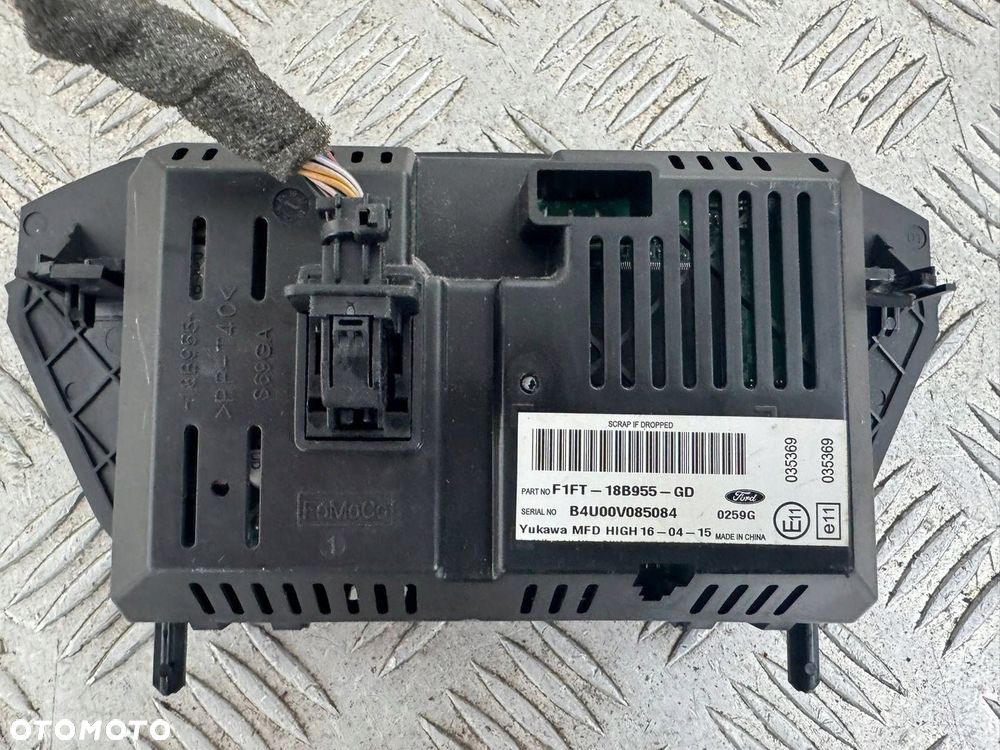 Ford Grand C-MAX II mk2 lift 2014-2019 monitor wyświetlacz ekran radia - 3