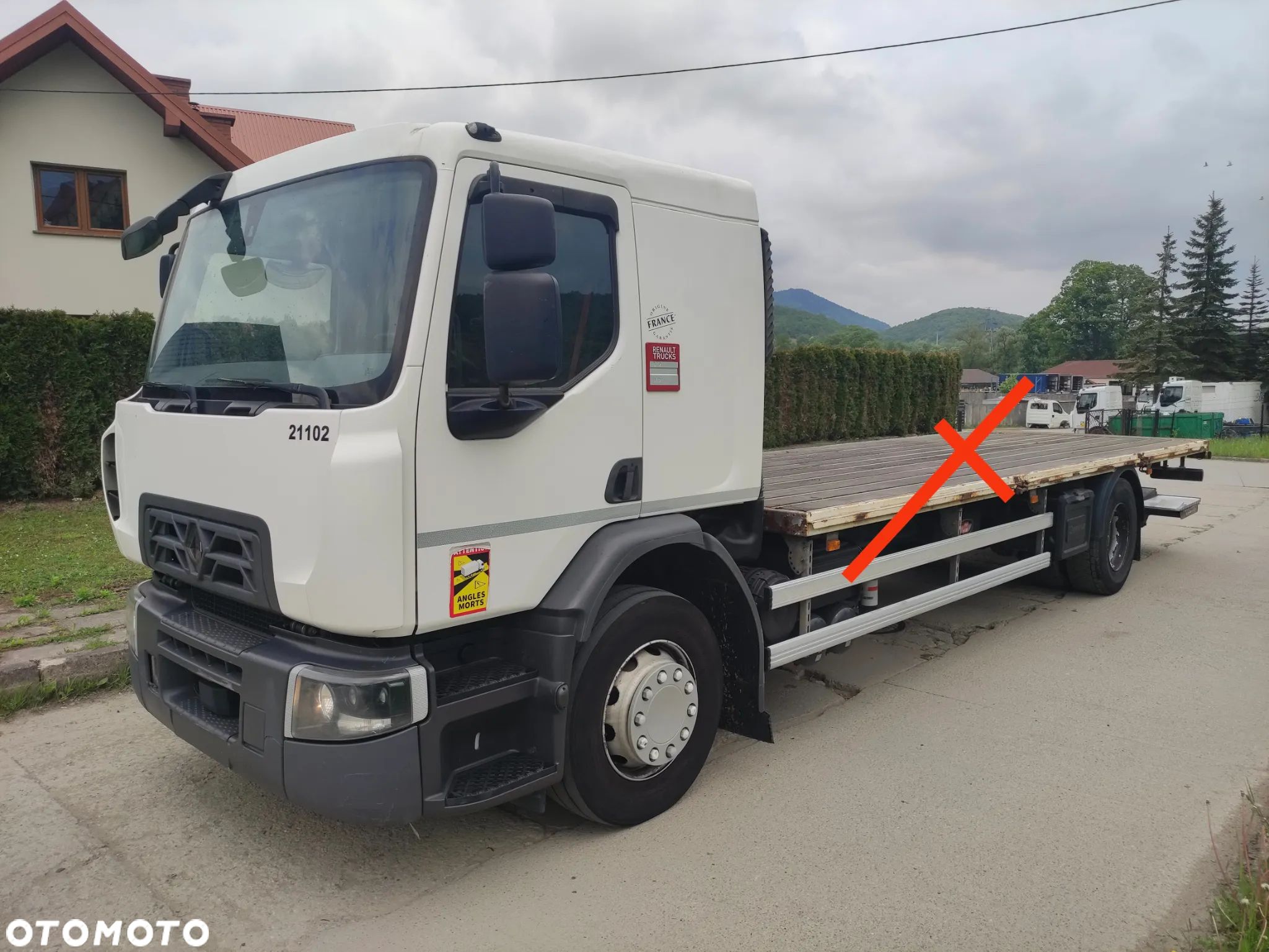 Renault D 18.320 podwozie do zabudowy - 1