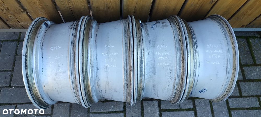 FELGI ALUMINIOWE 5x120 7Jx16 CALI ET47 BMW E46 E36 KOMPLET 4 SZTUKI - 12