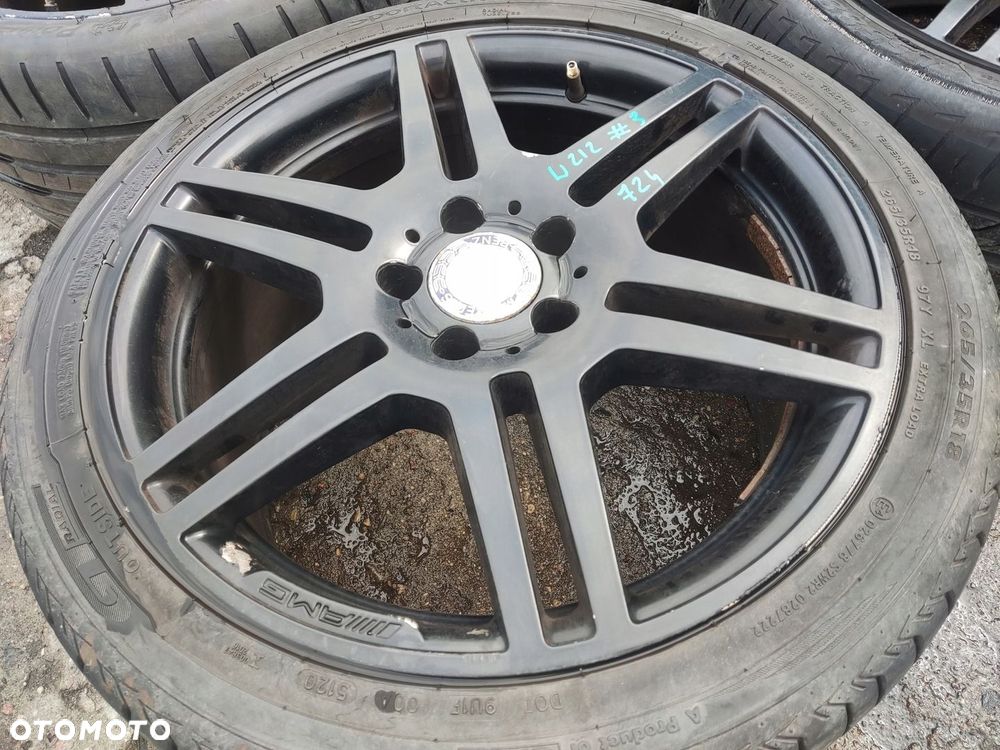 MERCEDES W204 W207 W212 FELGI ALUMINIOWE AMG 18 5X112 265/35/18 - 9