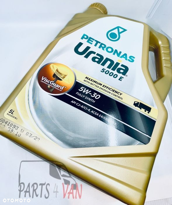 Olej silnikowy Petronas Urania 5000 E 5W-30 5L syntetyk Iveco