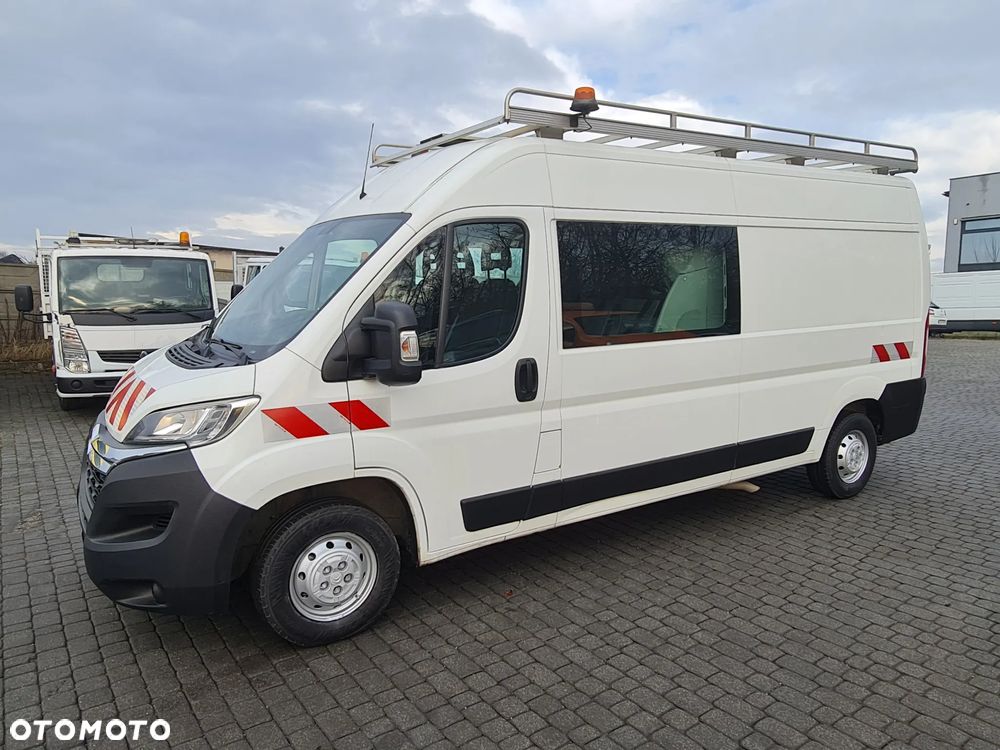 Citroën Jumper 2015r. Brygadówka 7 Osobowy L3H2 Klima Bagażnik Dachowy - 3