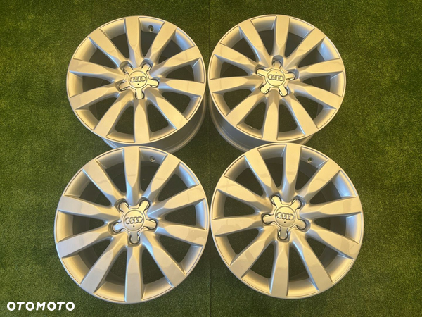 KOMPLET FELG FELGI ALU AUDI 8KO A4 17 ET47 5X112 ORYGINALNE