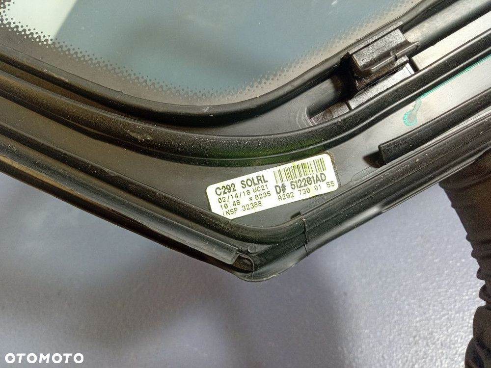MERCEDES GLE W292 MAŁA SZYBA DRZWI LEWY TYŁ TYLNA - 4