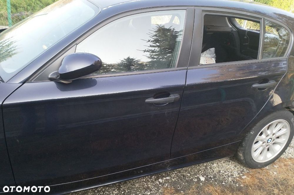 Drzwi przednie lewe BMW 1 E87 kolor Monacoblau metallic - 2