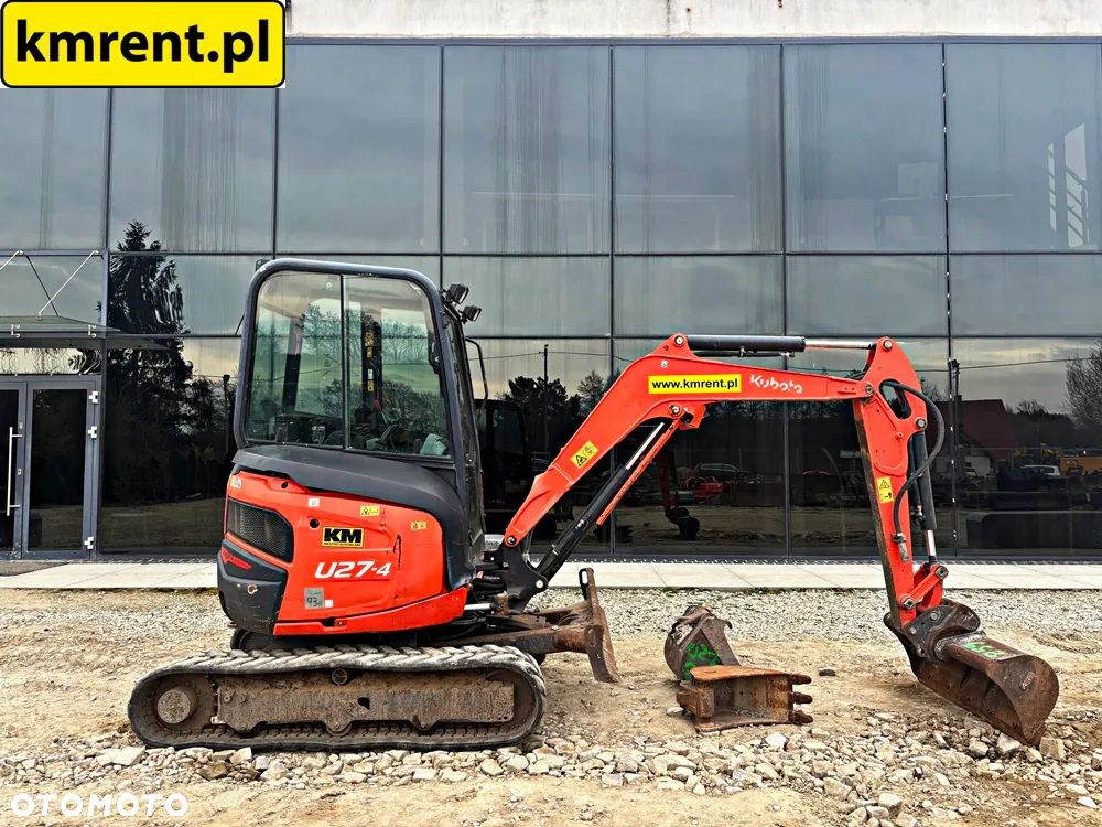 Kubota U 27- 4 MINI-KOPARKA 2019R. MTH:4030! | JCB 8025 8030 CAT 302.5 302.4 303 KUBOTA U 27 - 3