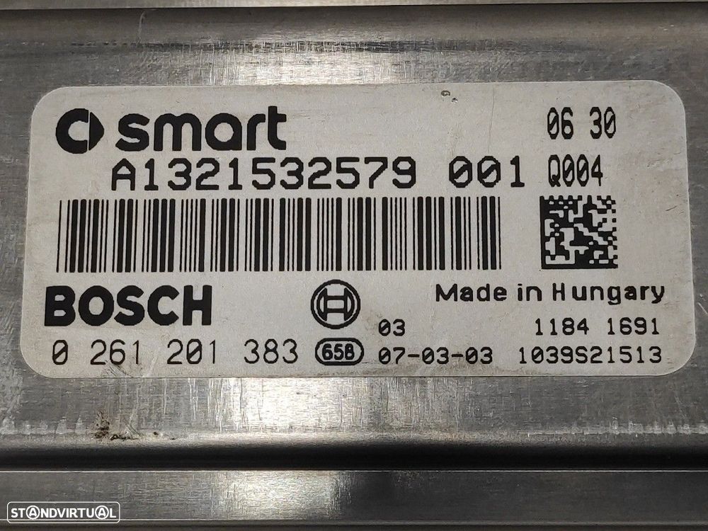 CENTRALINA MOTOR UCE SMART FORTWO COUPÉ 2007 - 3