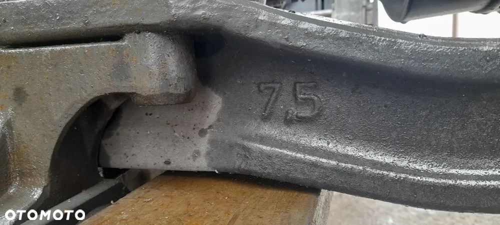 Mercedes Atego NL4/50DCL Tylna oś skrętna wleczona !! 7,5 wielkość osi. !! - 4